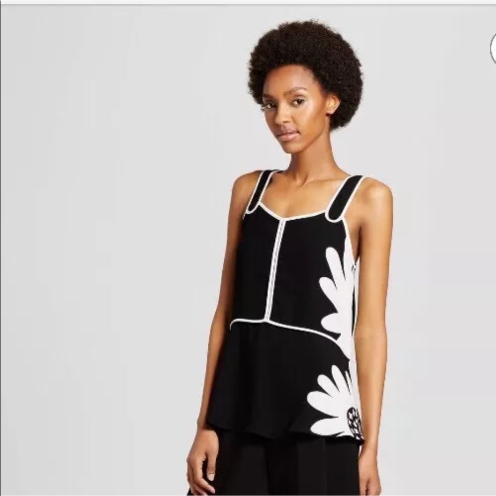 Victoria Beckham For Target Daisy Peplum Tank L
